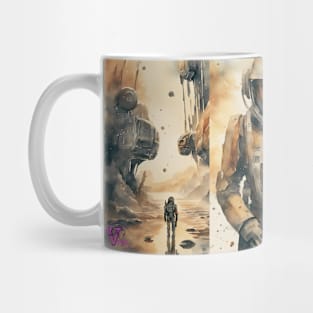 Apocalyptic scifi Mug